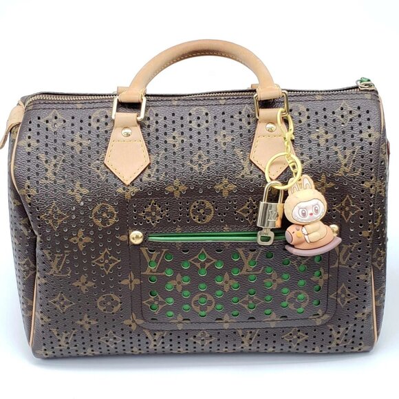 Authentic Louis Vuitton Lock & Key with Labubu Keychain, Keycharm - Picture 4 of 10